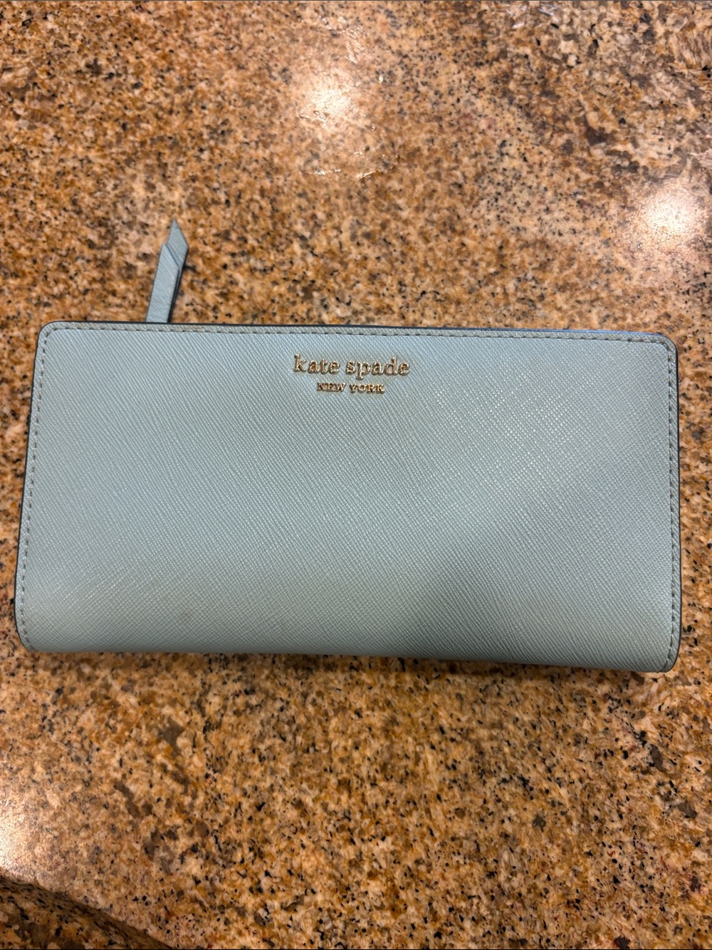 Kate Spade  ble leather wallet